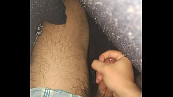 Man masturbating under the covers