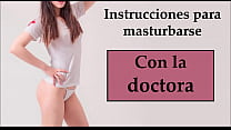 The doctor wants to teach you some tricks. JOI in Spanish.