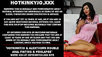 Hotkinkyjo & AlexThorn Double Anal Fisting & Prolaps