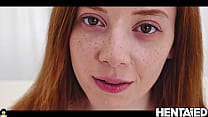 REAL LIFE HENTAI-甘い小柄な赤い頭の深い膣とぶっかけ-ロッティマグネ