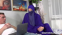 Niqabの可愛い人はそれがとても好きです