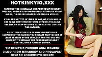 Hotkinkyjo maldito anal dragon consolador de mrhankey y prolapse