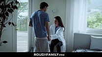 RoughFamily.com ⏩ Doctor solidario Milf examina a su hijastro - Silvia Saige