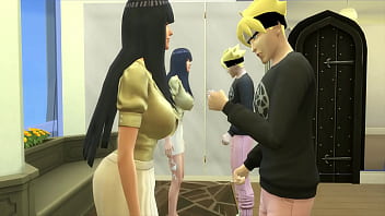 Naruto Cap 6 Hinata va habla con boruto y terminan follando le encanta le guevo de su hijo ya que se la folla mejor que su padre naruto