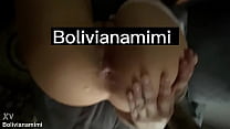 Этот плюн в задницу, прежде чем сломать его ..... приходите посмотреть 30-минутное видео на bolivianamimi.tv