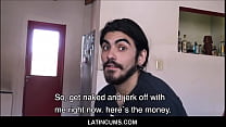 LatinCums.com - Straight Long Haired Latino Stud Fucked By Gay Roommate For Cash & Free Rent POV