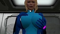 Samus breast and butt inflation 2