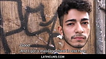 LatinCums.com - Junger Amateur Latin Boy Bam Bam von Fremden für Geld POV gefickt