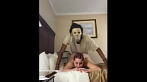 ADONIS AKA KING DICK PLAYS MICHAEL MYERS AND FUCKS TELEVISION STAR LEXI BLOW