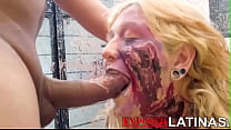 ExposedLatinas - Une zombie latina blonde se fait baiser comme une bête