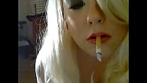 Blonde BBW Tina Snua Tip To Tail 2 Cork Cigarettes