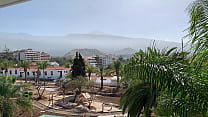 Cheating Wife Fucks On The Hotel’s Balcony In Tenerife #Creampie