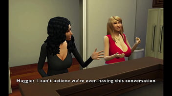 Sims 4:  Milfs Swap Sons for a Blowjob Competition