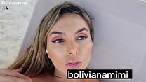 Ursinho verrückt lutscht meine Muschi an den Stränden von Cancun ... Vollständiges Video auf bolivianamimi.tv