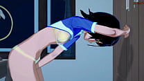 Rukia dedilhando sua buceta até ter um orgasmo - Bleach Hentai.