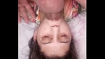 Deep throat upside down and cumming on the face - Gaucholuiz and Santinha Safadinha