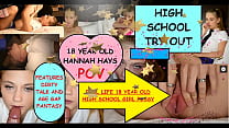 Hannah Hays, une étudiante de 18 ans dans la vraie vie, suce et baise un vieil homme sale