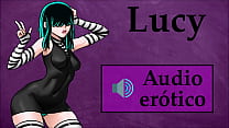 JOI hentai with Lucy. Sex on the first date.