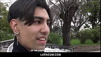 LatinCum.com - Twink Latin Skater Boy hat Geld bezahlt, um einen Fremden zu ficken, den er im Skate Park POV getroffen hat - Leo, Bryan
