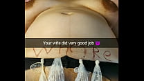 Die vollbusige, kurvige, dicke Frau wird von ihrem neuen versauten Liebhaber zu einem fruchtbaren Spermadepot! - Cuckold Bildunterschriften - Milky Mari