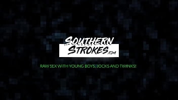 SOUTHERNSTROKES Gays Justin Cross e Justin Stone Raw Fuck