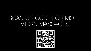 First time virgin massage continues for Jeanne Mathieu