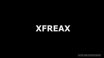 XfreaX, Stacy Bloom & Alicia Trece, Анальный фистинг, ATOGM, Gapes, Monster ButtRose, Squirt, Creampie, Creampie Swallow XF089
