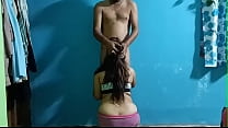 Cute Indian couple anal fucking