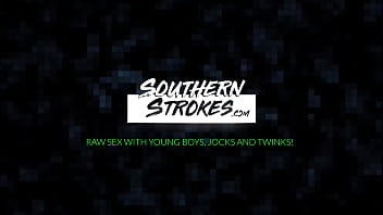 SOUTHERNSTROKES Chris Summers And Zack Love Raw Fuck In 3way