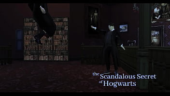 ホグワーツ魔法魔術学校のスキャンダラスな秘密-ハリーポッター3D変態