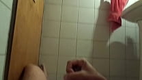 Mi segundo video en la ducha con final Feliz baño de  lechita