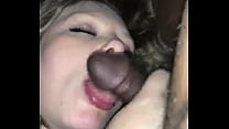 Wife sucking black dick