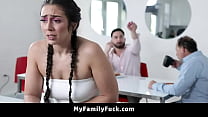 MyFamilyFuck.com - Thick Sister Gets April Fools Pranked with Vibrator by Her Brother -  Lilly Hall