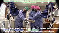 Sie unterziehen sich "The Procedure" bei Doctor Tampa, Schwester Jewel & Schwester Stacy Shepards Gloved Hands @GirlsGoneGyno.com