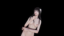 sakura goku raku jodo chica japonesa danza desnuda