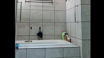 SPYCAM: spying on my stepsister while she takes a bath