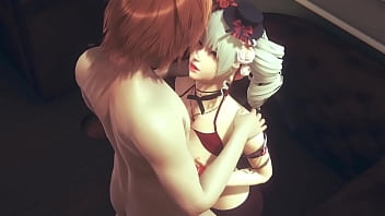 Hentai Uncensored 3D - Tabusa boobjob et baisée par un garçon roux - Japanese Asian Manga Anime Game Porn
