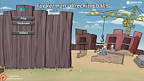 Fuckerman Wrecking Balls | Flash Game by Bambook