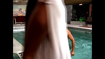A Man with a Nice Indoor Pool Hires a Girl at a Brothel to Fuck