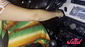 Ночная мастурбация в машине за рулем - Sweet Arabic Real Amateur