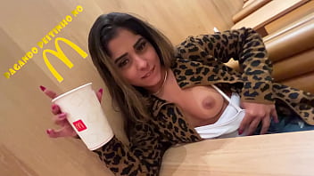 Gabi Paques trades a Big Mac for titties - Ma Santos oficial