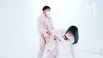 Trailer-Fare sesso immorale durante la pandemia Part1-Shu Ke Xin-MD-0150-EP1-Miglior video porno asiatico originale