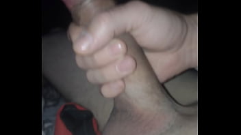 With the very hard dick