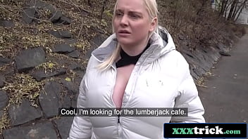 Massive Tits Russian Blonde Tricked Into Hardcore Sex (Jordan Pryce)