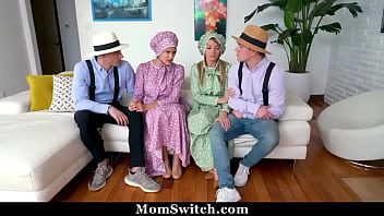 Countryside Stepmoms Hatch a Plan to Swap and Show Their Stepsons how To Fuck - Momswitch