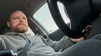 Driving car masturbation