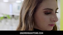 GropeMeAnytime - Teen Employees Become Freeuse Fuck Toys During Work - Penelope Kay, Willow Ryder