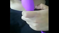 Mimy and her dildo 1