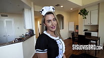 Teen In Maid Costume POV (Stepsis) - Ella Reese