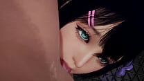 Close Up Facesitting | Hentai 3D